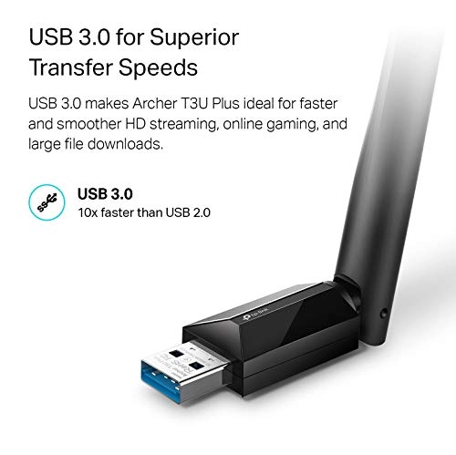 Archer T3U Plus - AC1300 USB Wireless