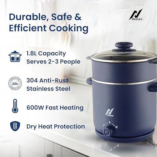Multi Purpose Electric Food Kettle - 1.8L