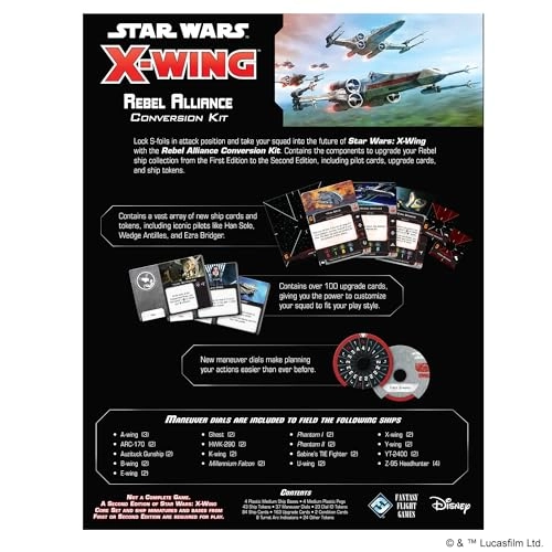Star Wars X-Wing 2nd Edition: Rebel Alliance Conversion Kit