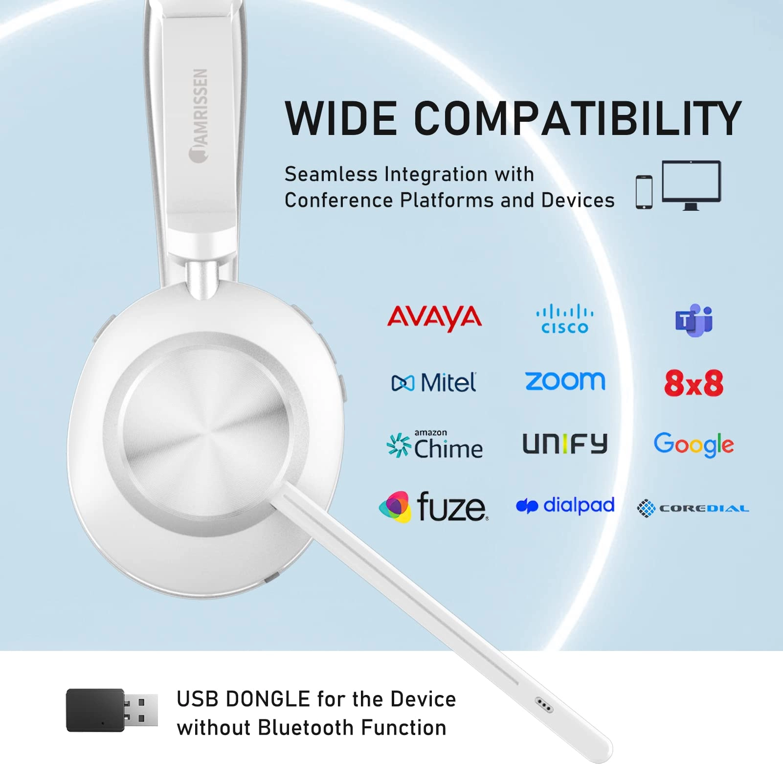 YLS-JBT886CD-NEW-2 Wireless Headset