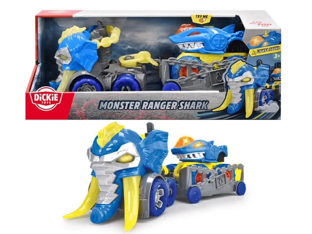 Monster Ranger Shark Vehicle Playset