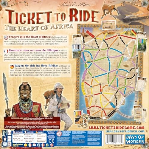 Ticket To Ride: The Heart Of Africa