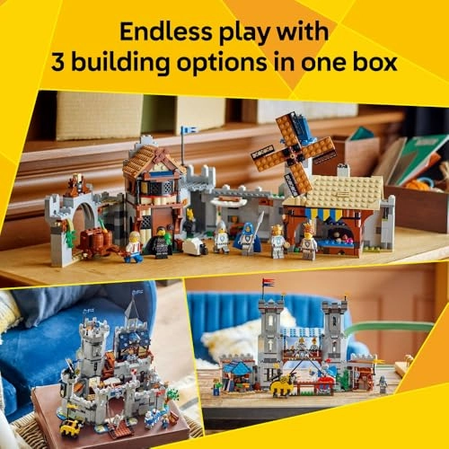 Creator 3in1 Medieval Horse Knight Castle (31168) - 6 Minifigures