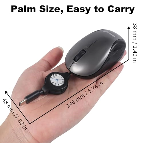 Wired USB C Mouse - USB