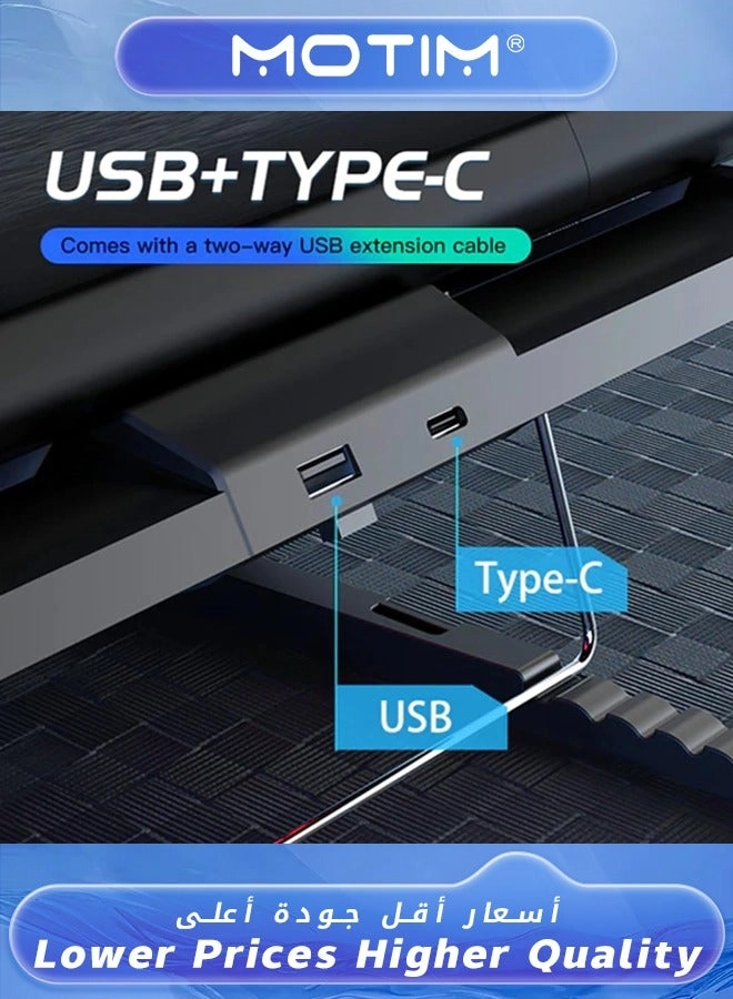 Laptop Cooling Pad - 5 fans 10-15.6 inch