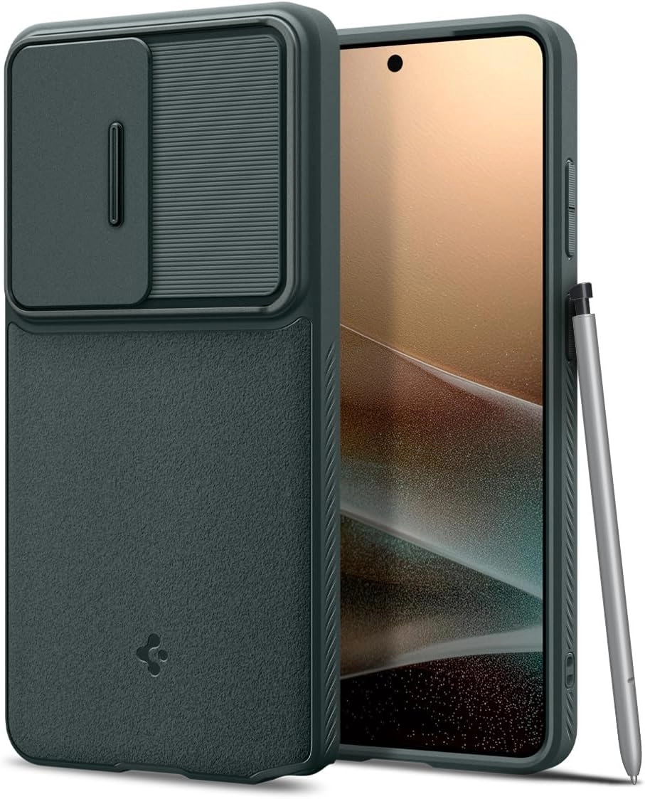 Spigen Optik Armor Case for Samsung Galaxy S26 Ultra - Polycarbonate, Thermoplastic Polyurethane