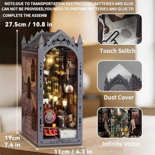 3D Wooden Assembled Dollhouse Kit - Temporal Trajectory