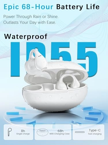 Open Ear Earbuds Wireless Earbud