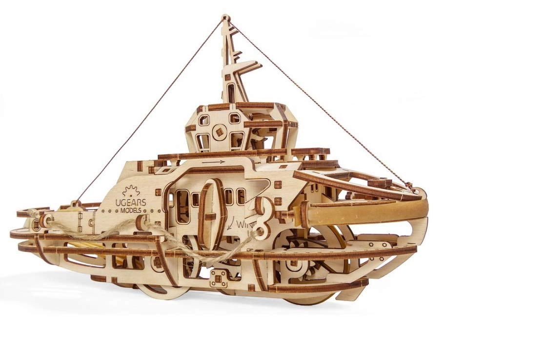 Tugboat 3D Puzzle - 169 pcs