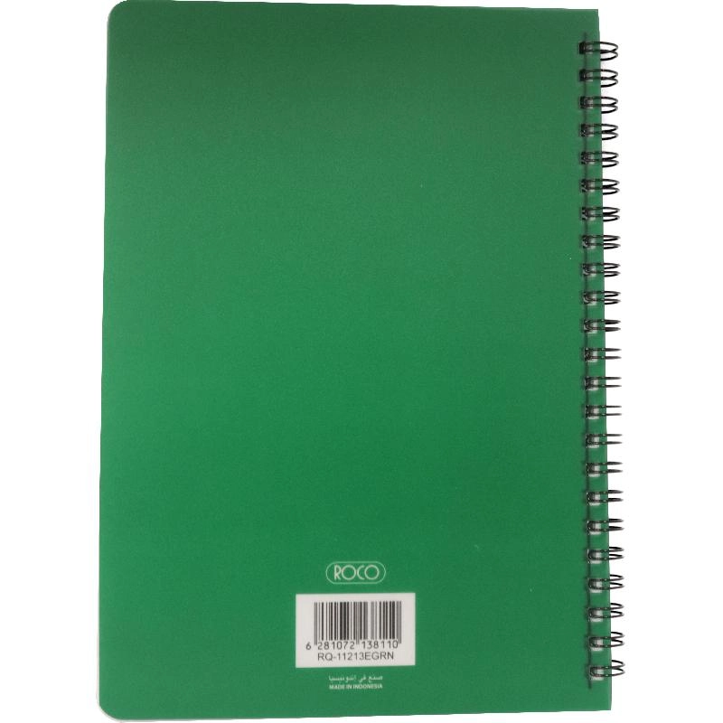 Notebook 19 X 26 cm Spiral - Grid 100 Sheets