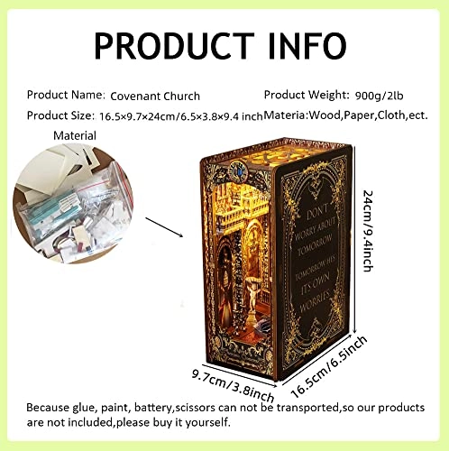 3D Wooden Book Stand Puzzle - 1：24