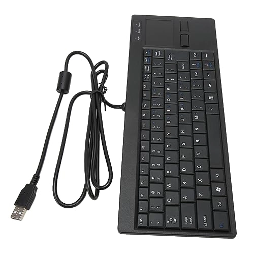 Mini Wired Keyboard with Touchpad