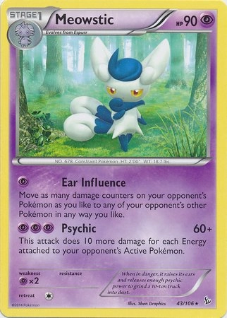 Pokemon USA, Inc. Meowstic 43