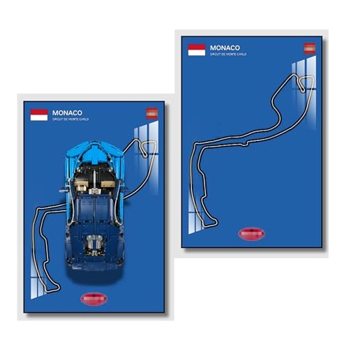 Display Wallboard - 42083 Monte Carlo Circuit in Monaco