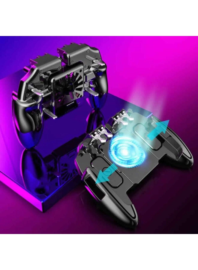 Six Finger Cooling Fan Phone Game Controller - wireless