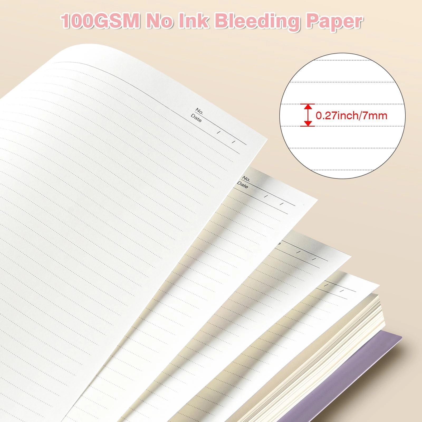 5 Subject Notebook A5 Spiral - Lined 150 Sheets