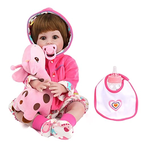 Reborn Baby Doll - 55cm 22" Vinyl Cotton Body