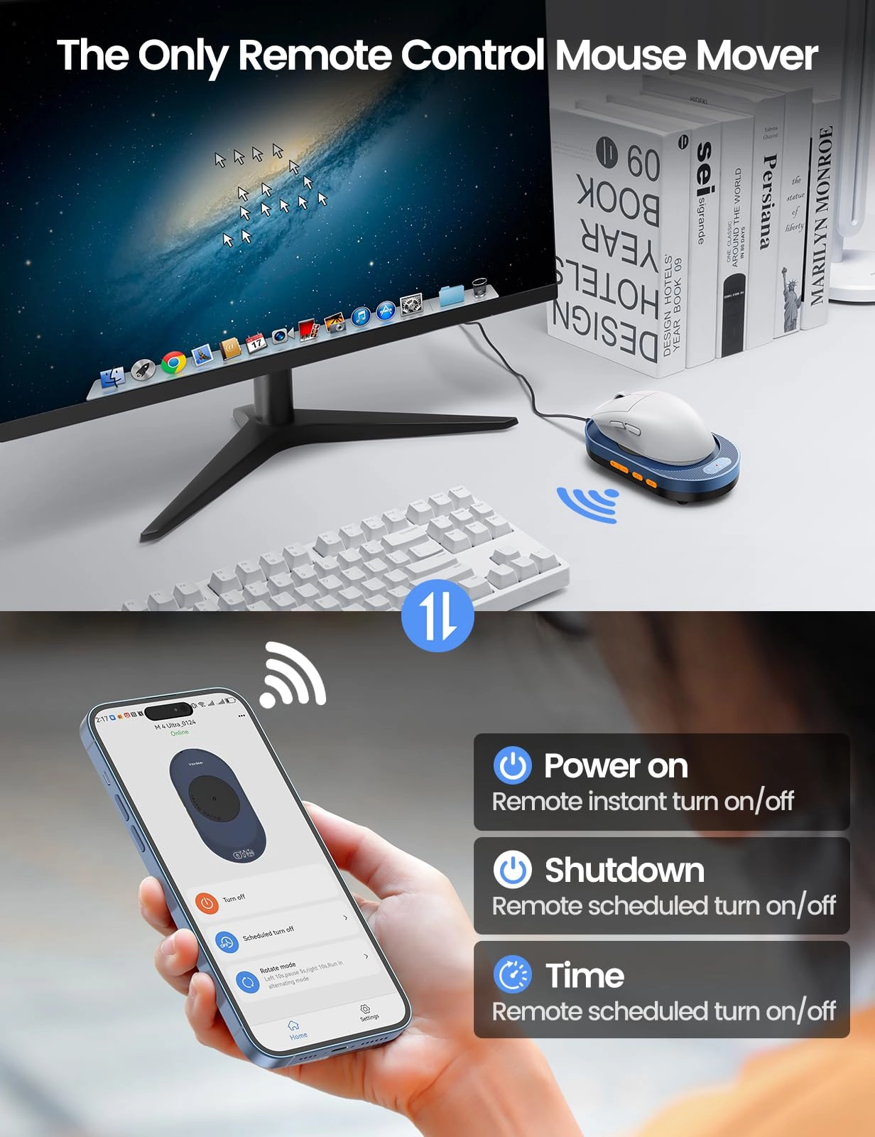Ultra Slim Mouse Mover - USB