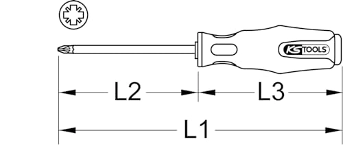 ERGOTORQUEmax Hammer Cap Pozidriv Screwdriver PZ0
