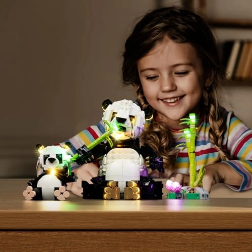 Light Kit for Lego Wild Animals Panda Family - Animal
