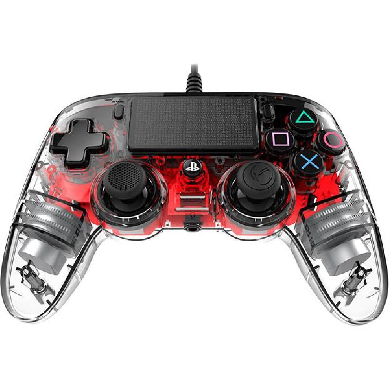 Wired Illuminated Compact Controller (PS4) Red