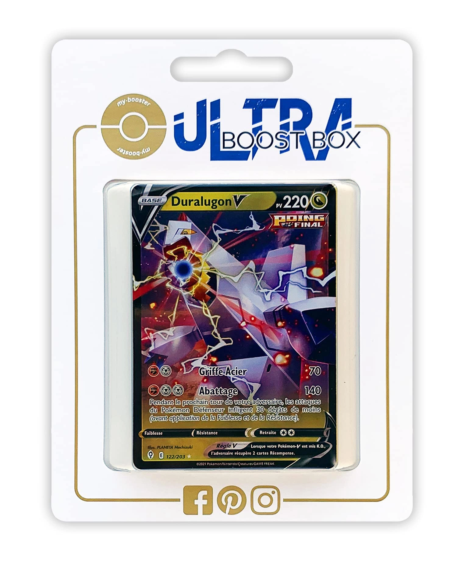 my-booster Pokémon Ultraboost X SWSH07-FR-UB-122 - French 10pcs