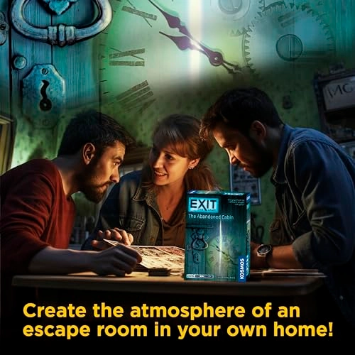 Exit: The Abandoned Cabin - Card-Based Family Escape Room Game