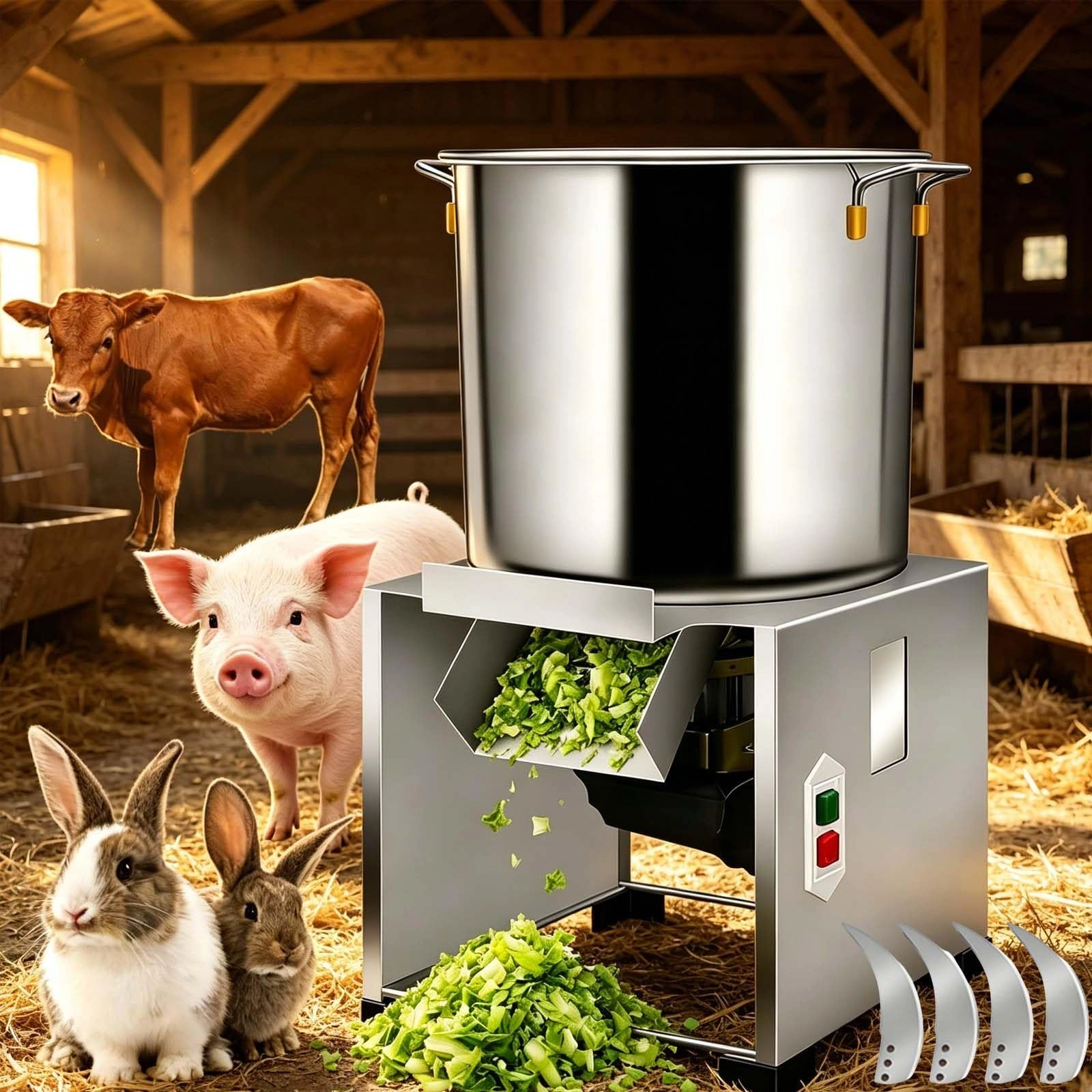 menglanchang Breeding Crusher - 1000/1200/1500/1800W