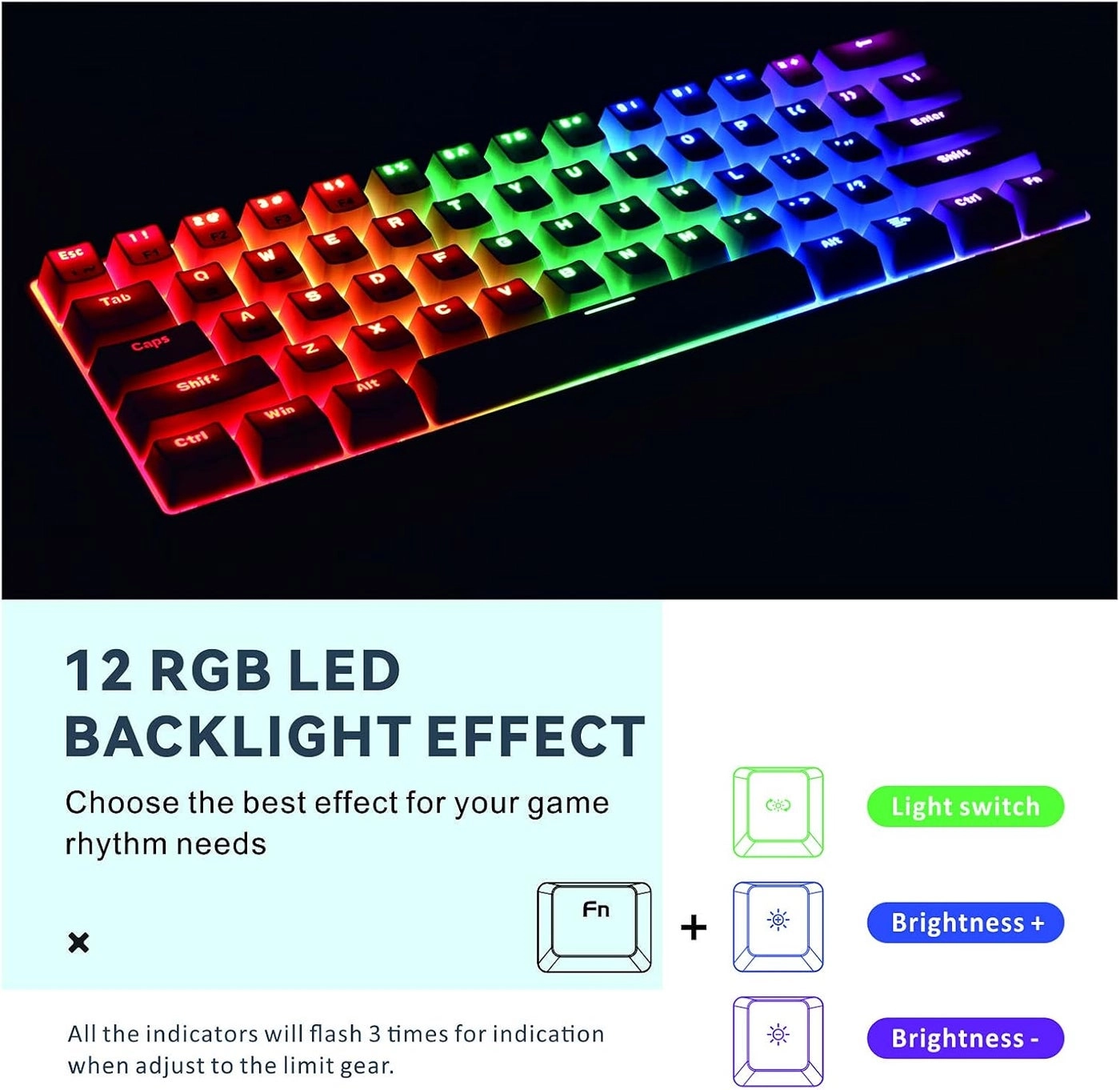 Mechanical Gaming Keyboard - Wired