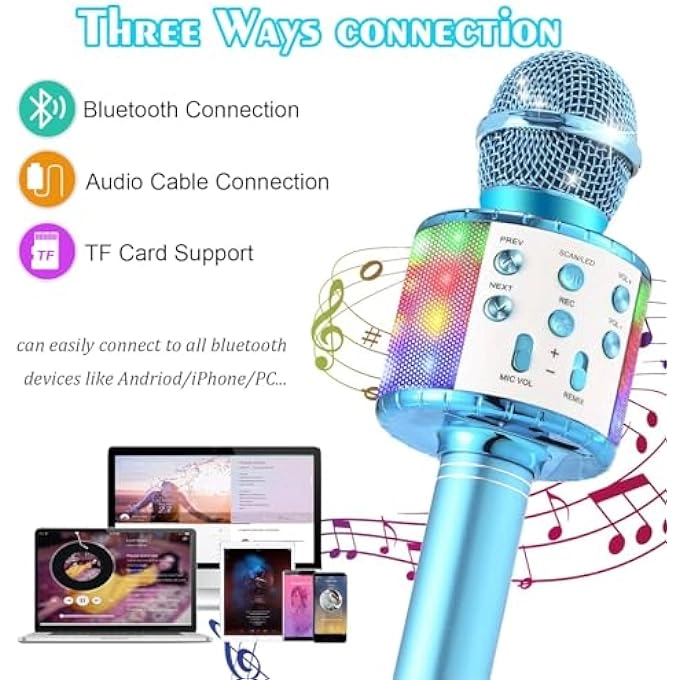 WIRELESS BLUETOOTH MICROPHONE