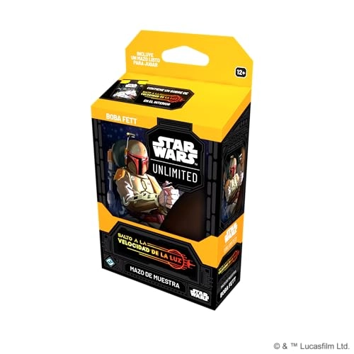 Star Wars Unlimited: Jump in Light Speed Mazo Bobba Fett - 50-card deck (Spanish)