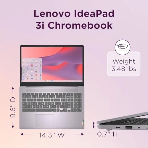 IdeaPad 3i Chromebook - 15.6'' N6000 4GB LPDDR4X 256GB SSD