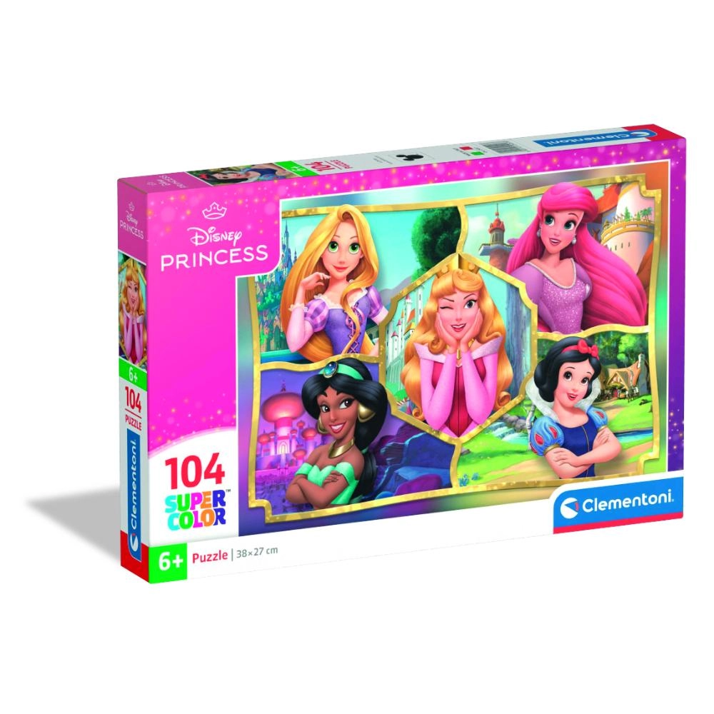 Clementoni Disney Princess Charmed Puzzle (ALGT-25057CLEMEN) - 104 pcs