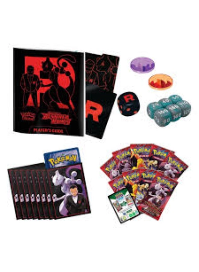 SV10 — SCARLET & VIOLET DESTINED RIVALS ELITE TRAINER BOX - 9 booster packs 65 card sleeves