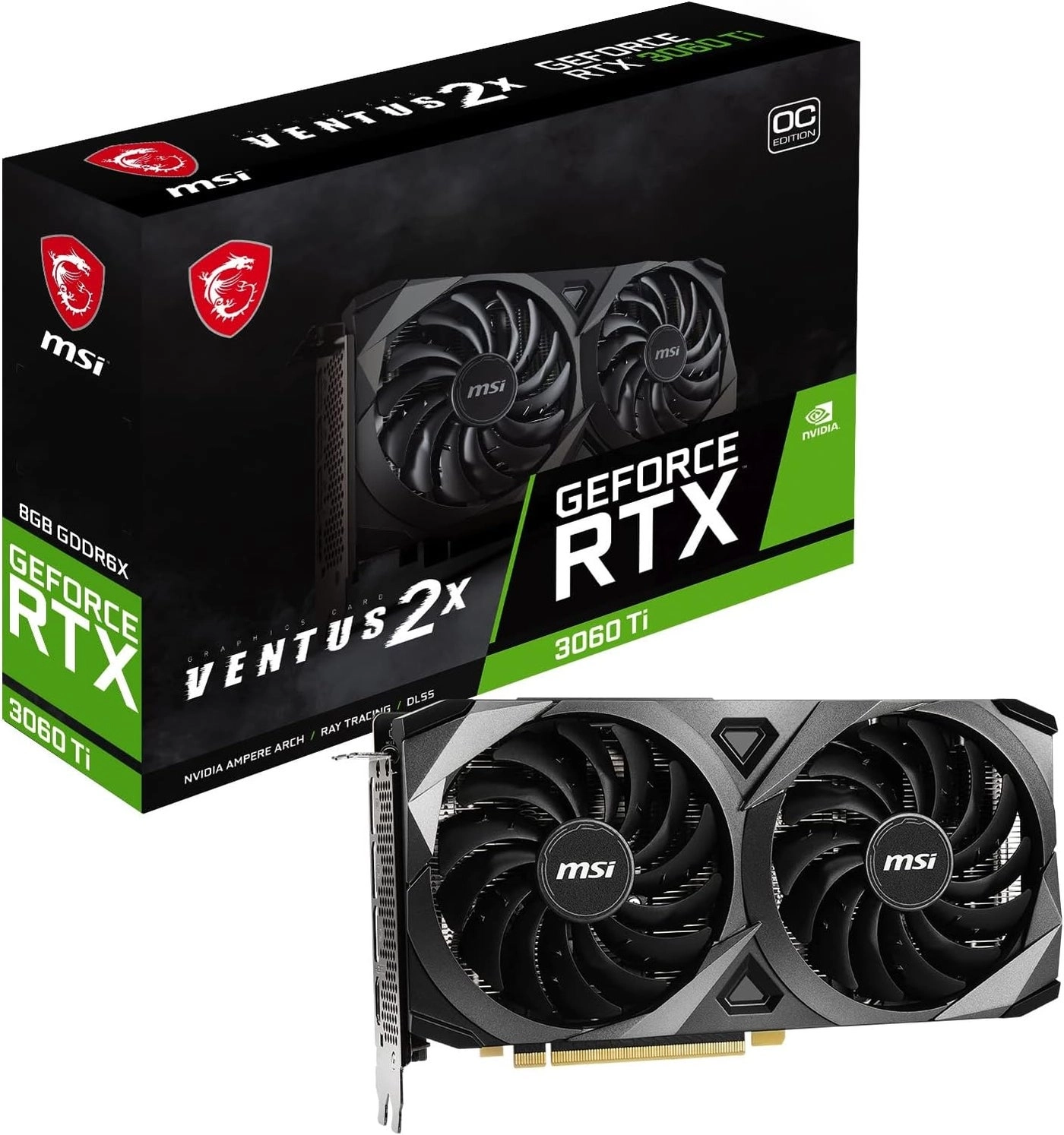 GeForce RTX 3060 Ti VENTUS 2X - 8GB