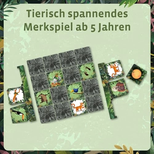 The Mindful Tiger: The Animally Exciting Memory Game (German)