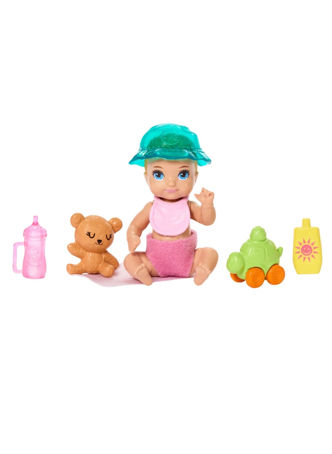 Skipper Doll And Playset - Stroller Baby Doll Ages 3+