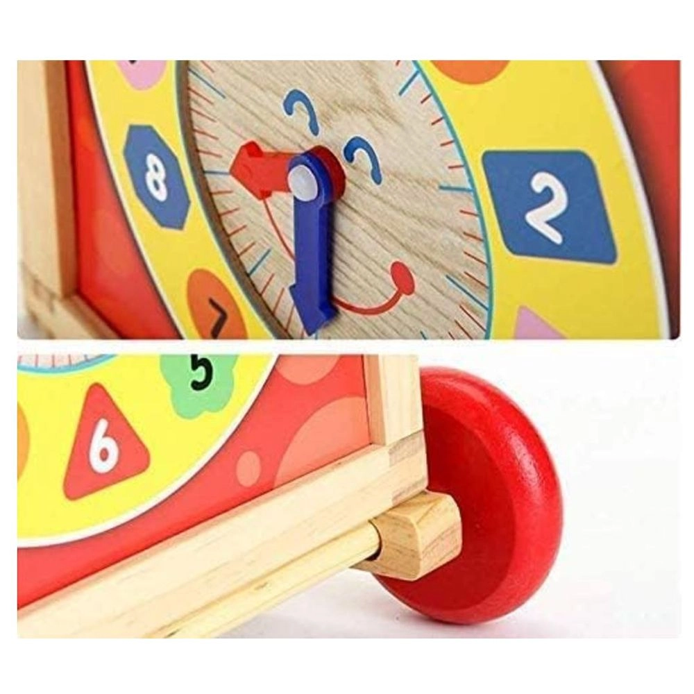 Enzo Wooden Baby Walker - 5-in-1 Activity Center