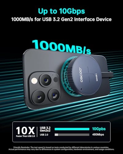 Magnetic Portable SSD - 2TB