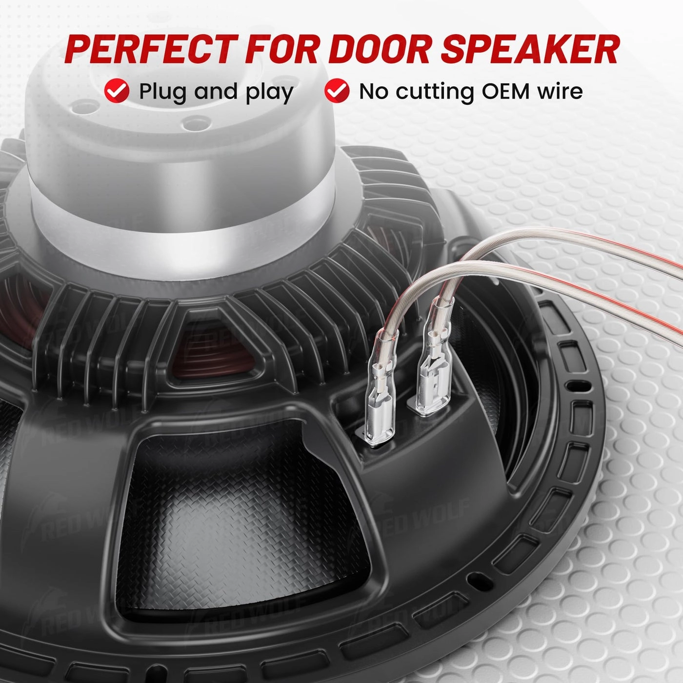 Car Door Speaker Wiring Harness Adapter Connector Plug