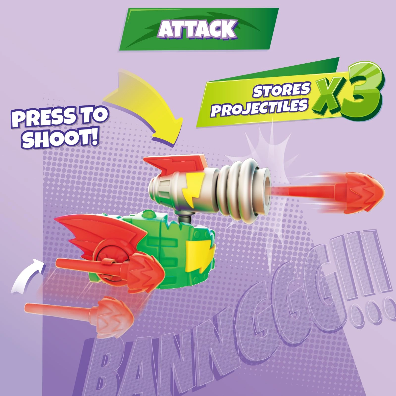 Turbo Warrior Speed - SuperThings Transformable (3 pcs.)