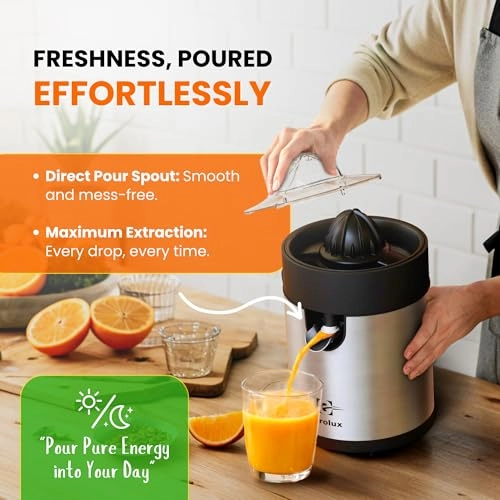 Electric Citrus Juicer - 160W 0.5L