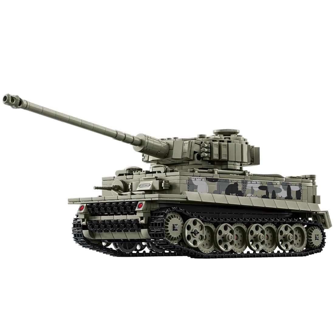 MASUSE Tiger Tank Building Blocks Kit (MAKHFS217H) - Military