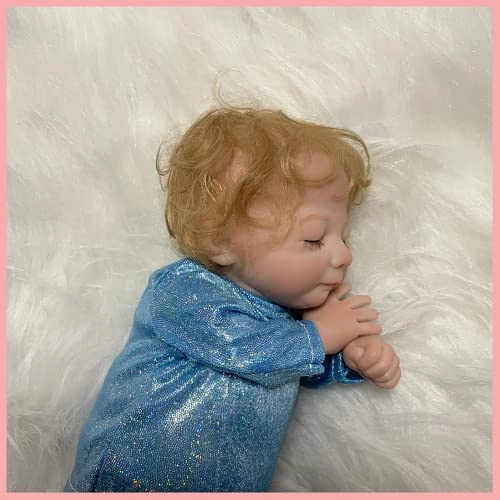 Reborn Baby Doll - 15 Inches Vinyl Handmade Hair Mermaid