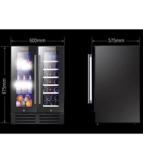 Beverage Cooler Refrigerator - Dual Zone