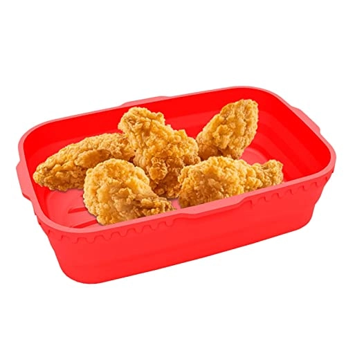 Foldable Air Fryer Liner - food-grade silicone 2Pcs