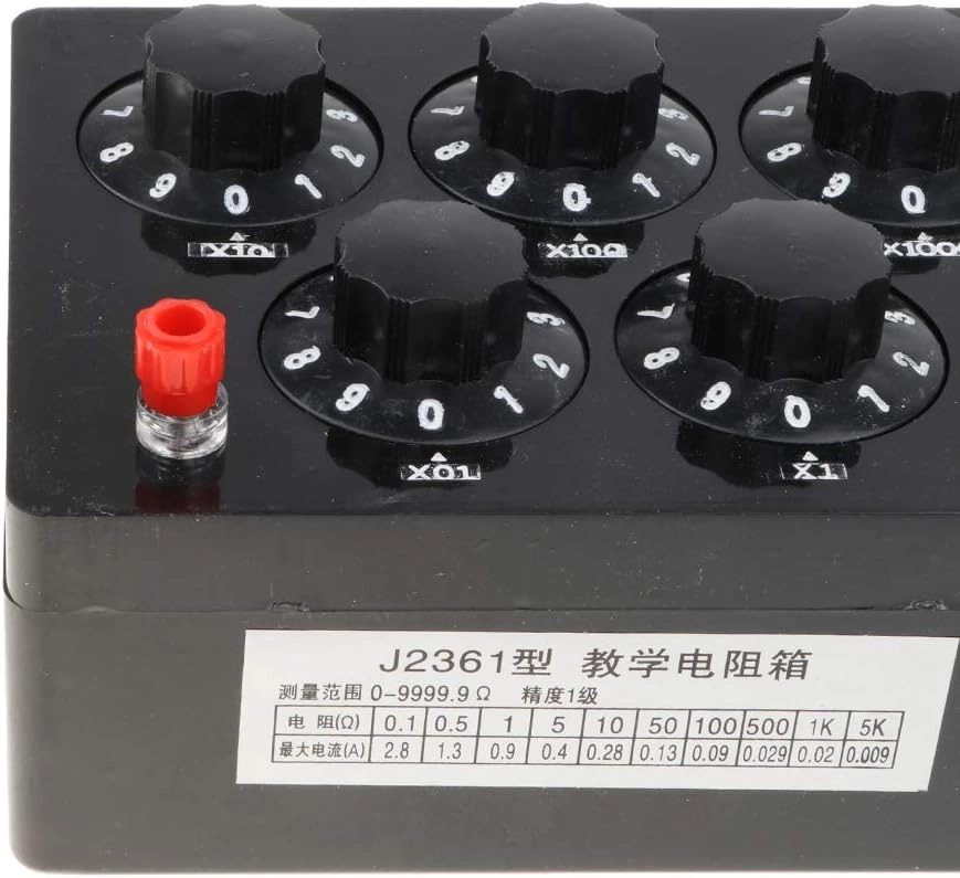 Decade Resistance Box - 0 to 9999.9Ohms Adjustable Rotary