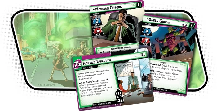 MARVEL LCG: Scenario Pack 01 - The Green Goblin