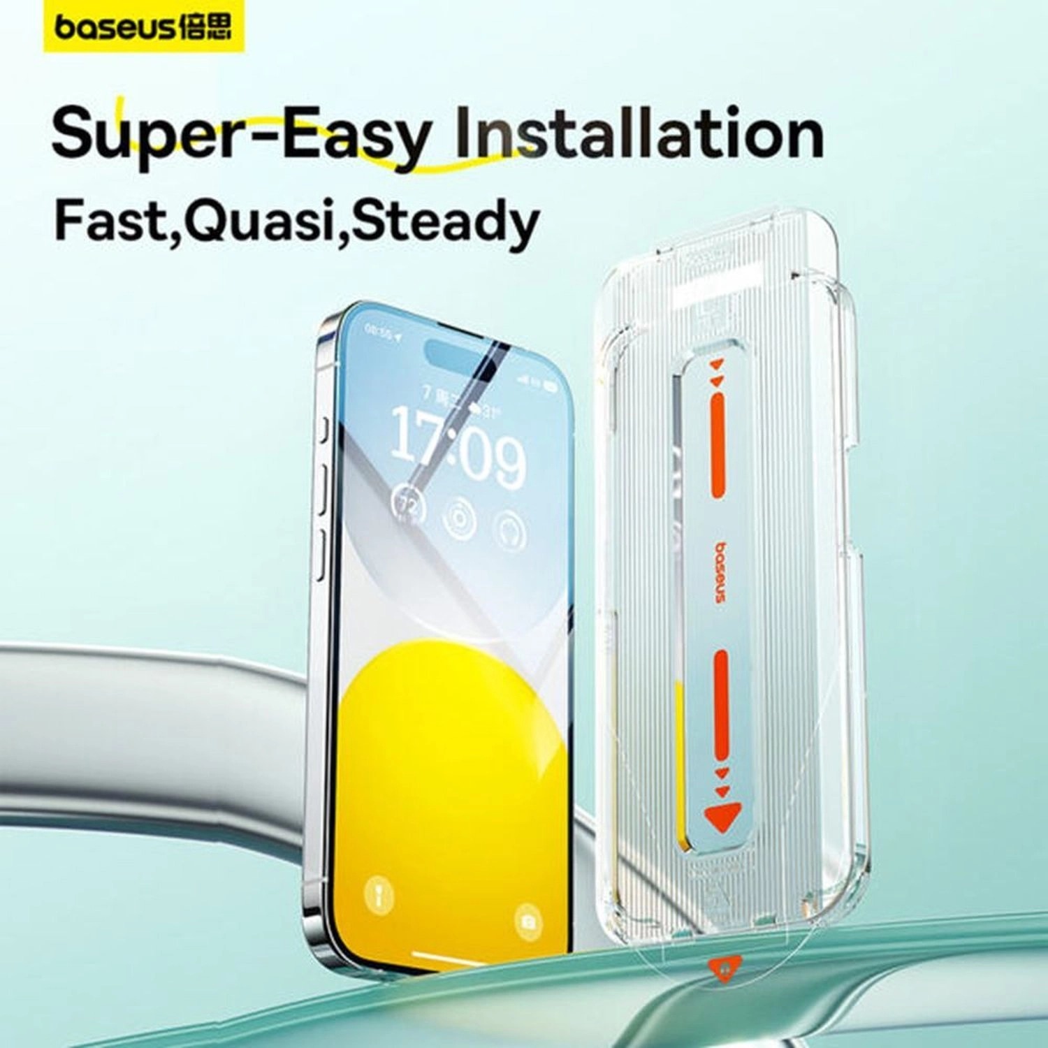 HD Tempered Glass Screen Protector for iPhone 15