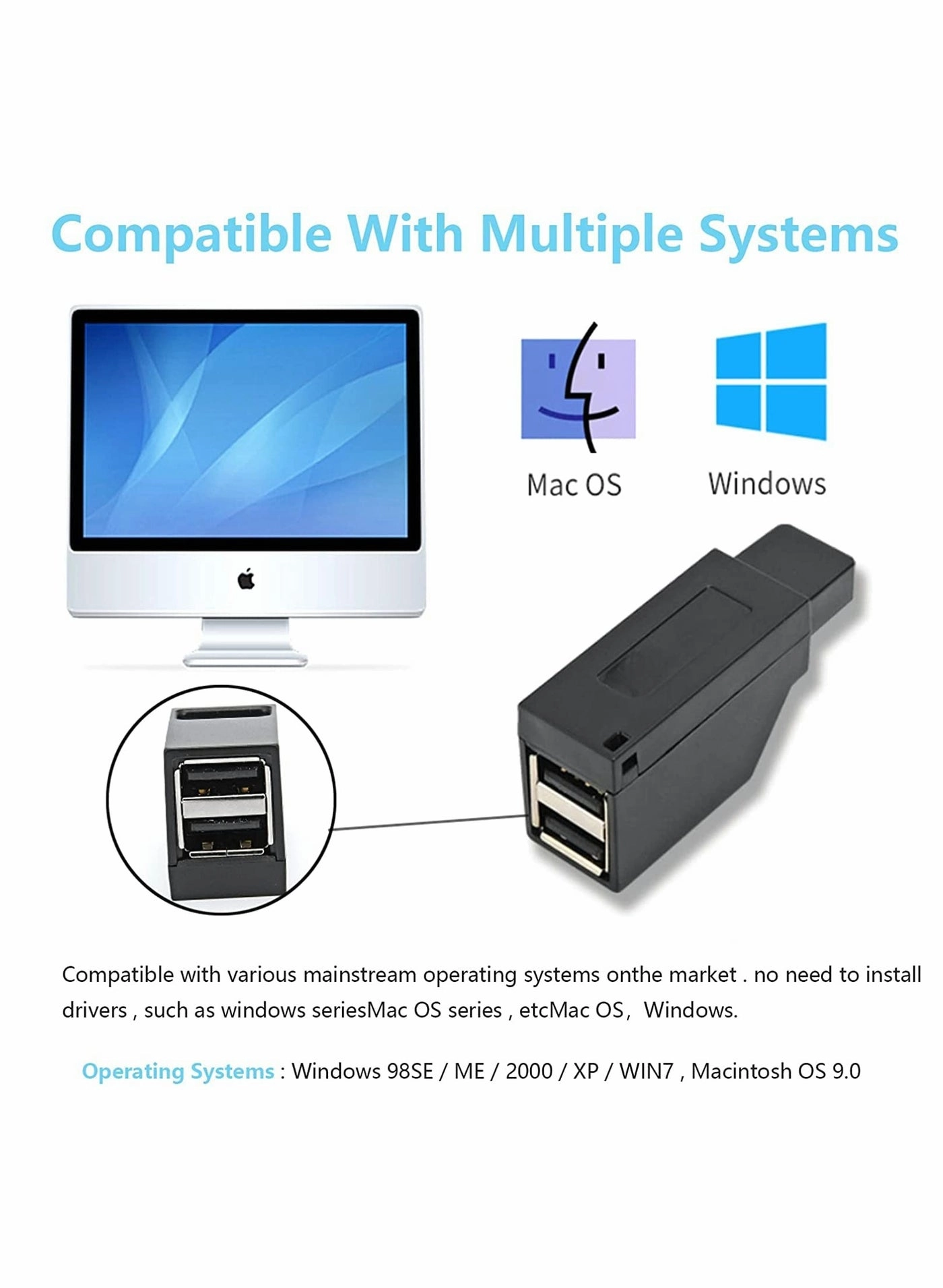 USB 3.0 Hub - 3 Ports 5 Gbps